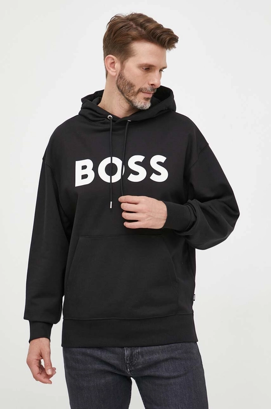 BOSS felpa in cotone