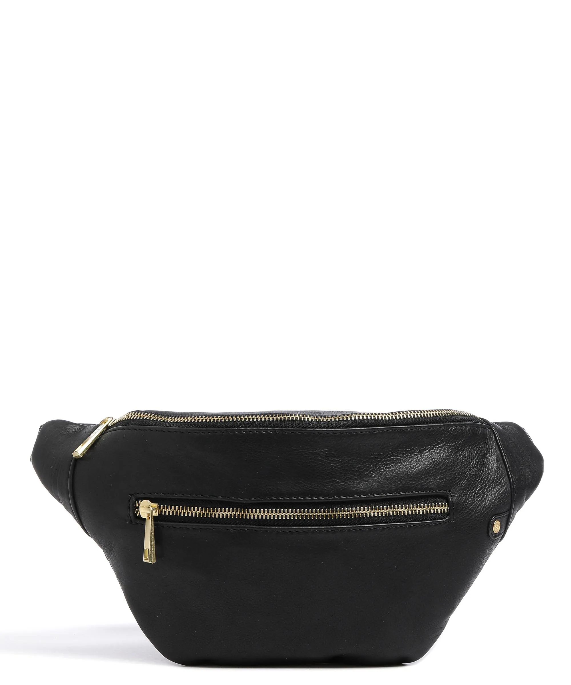 Depeche Golden Chic Borsa sling pelle granulata nero  