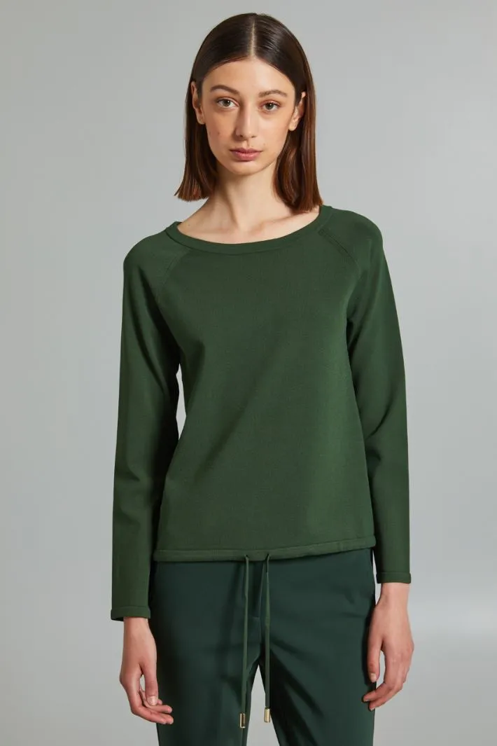 Maglia in filato compatto