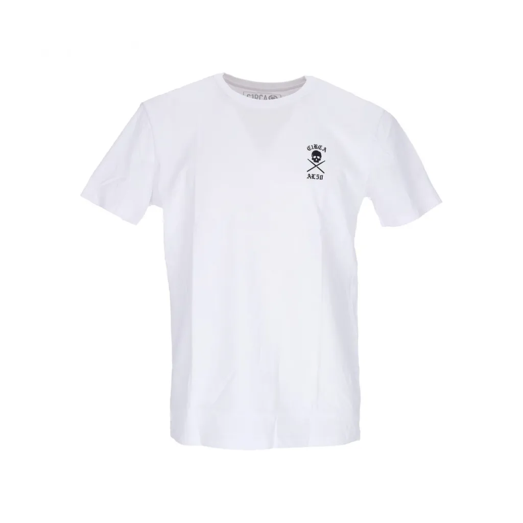 maglietta uomo al 50 skull tee WHITE/BLACK