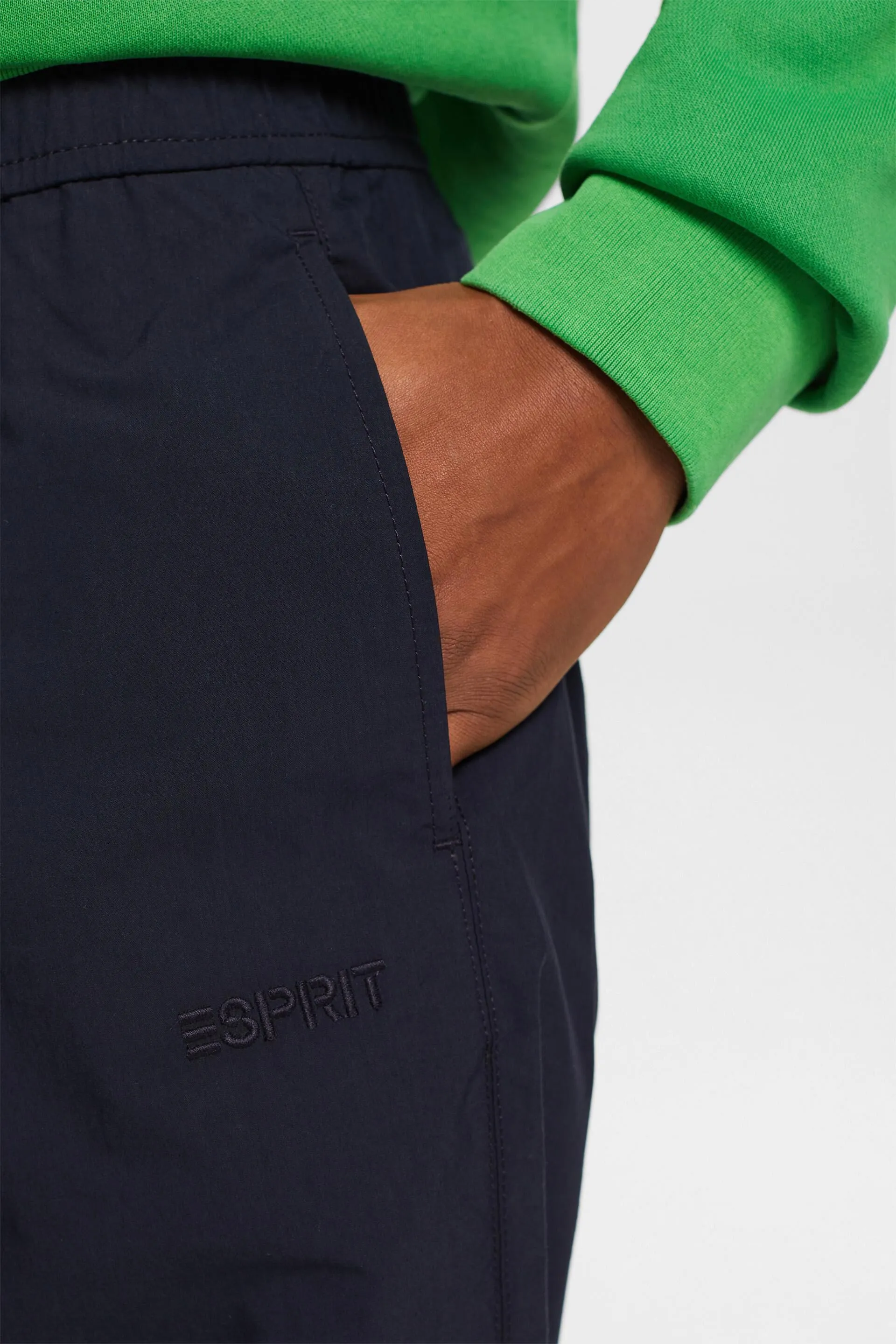 Pantaloni da infilare, misto cotone