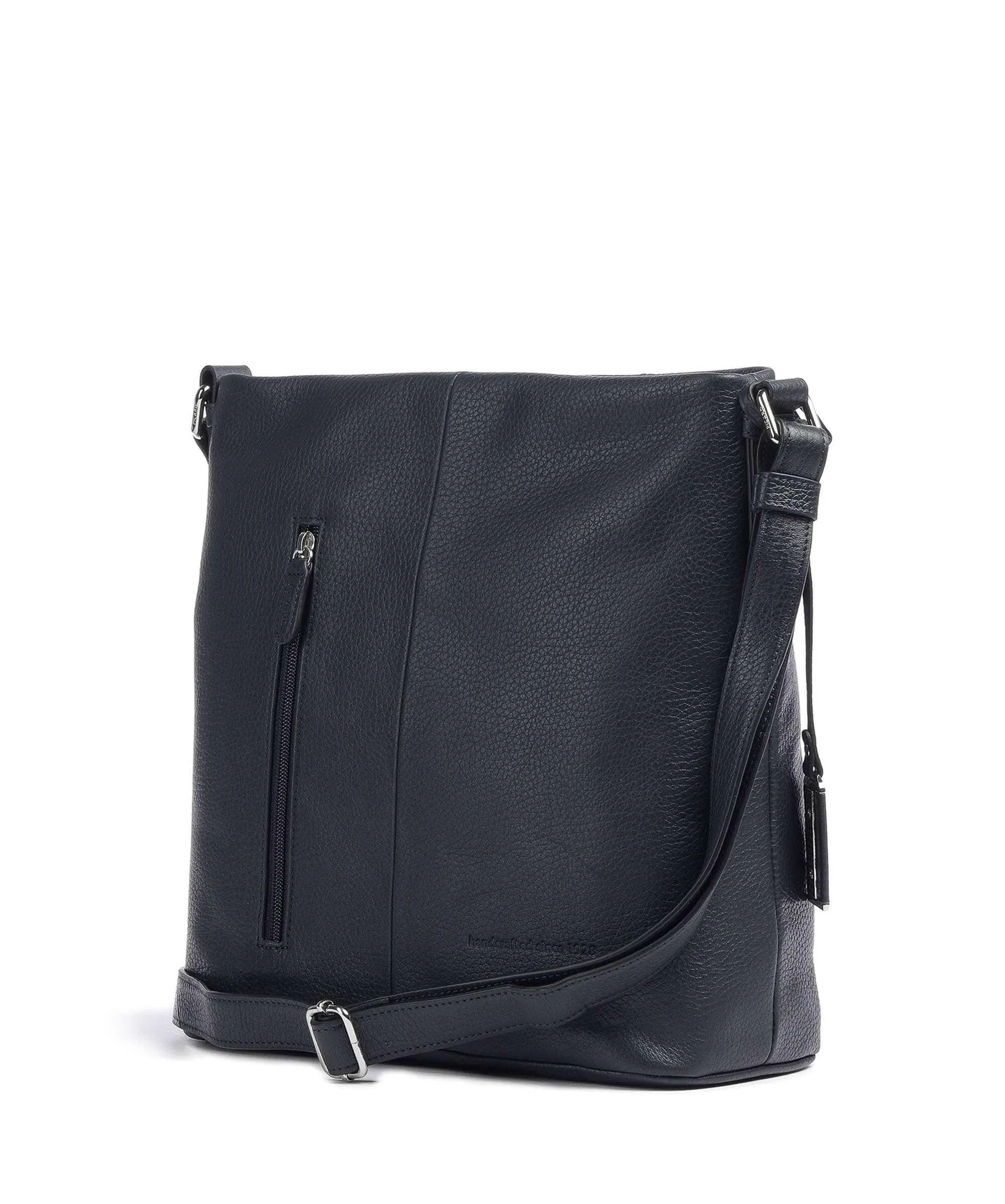  Picard Pure Borsa a spalla pelle di vacchetta grana navy  
