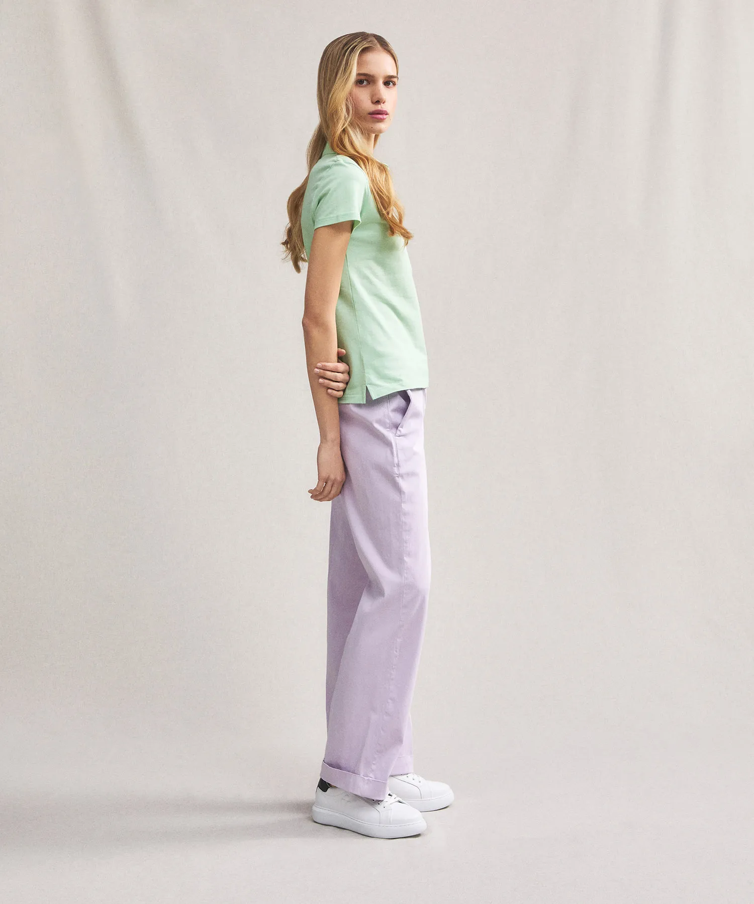 Polo in cotone piquet
