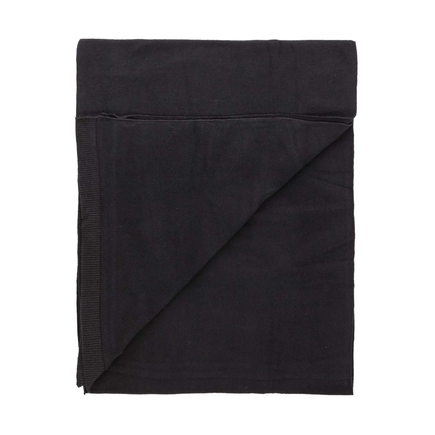Sciarpa Nera Cotone Teen