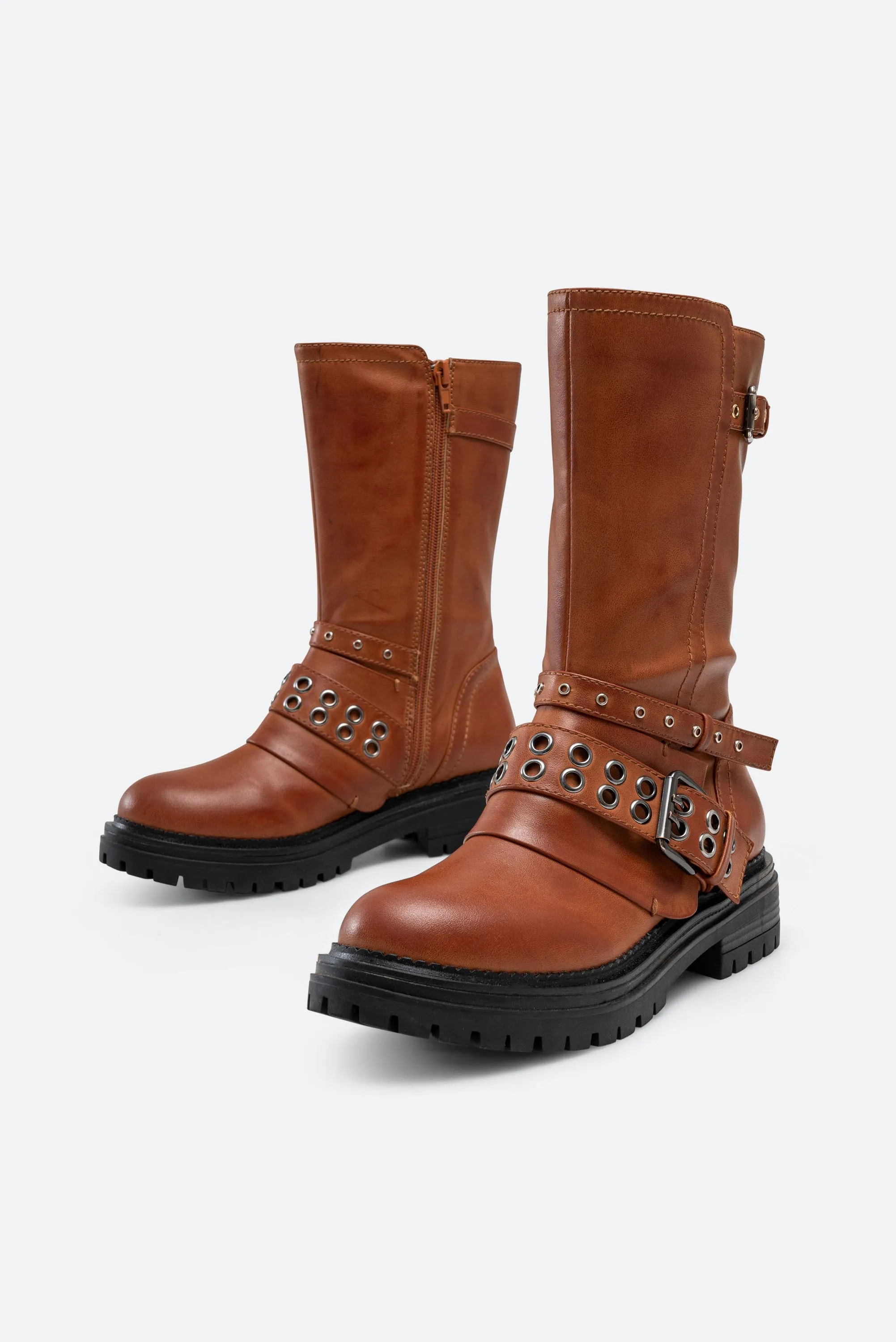 Stivaletto Melfort in similpelle colore cuoio
