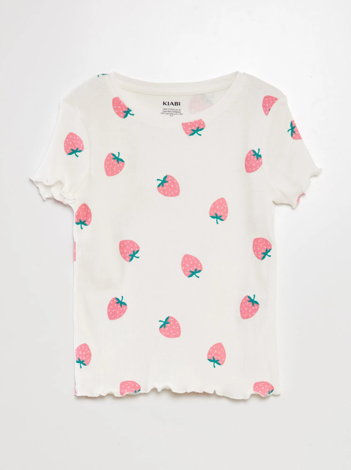 T-shirt a maniche corte - BIANCO