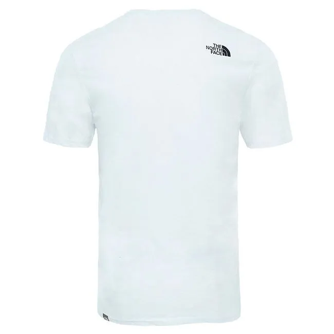 The North Face T-Shirt Easy Uomo Bianco Nero